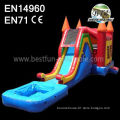 Hot Sale Inflatable Slide Castle Combo For Kids 